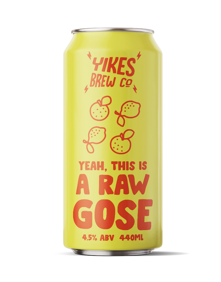 A can of Yikes Yeah, This Is A Raw Gose