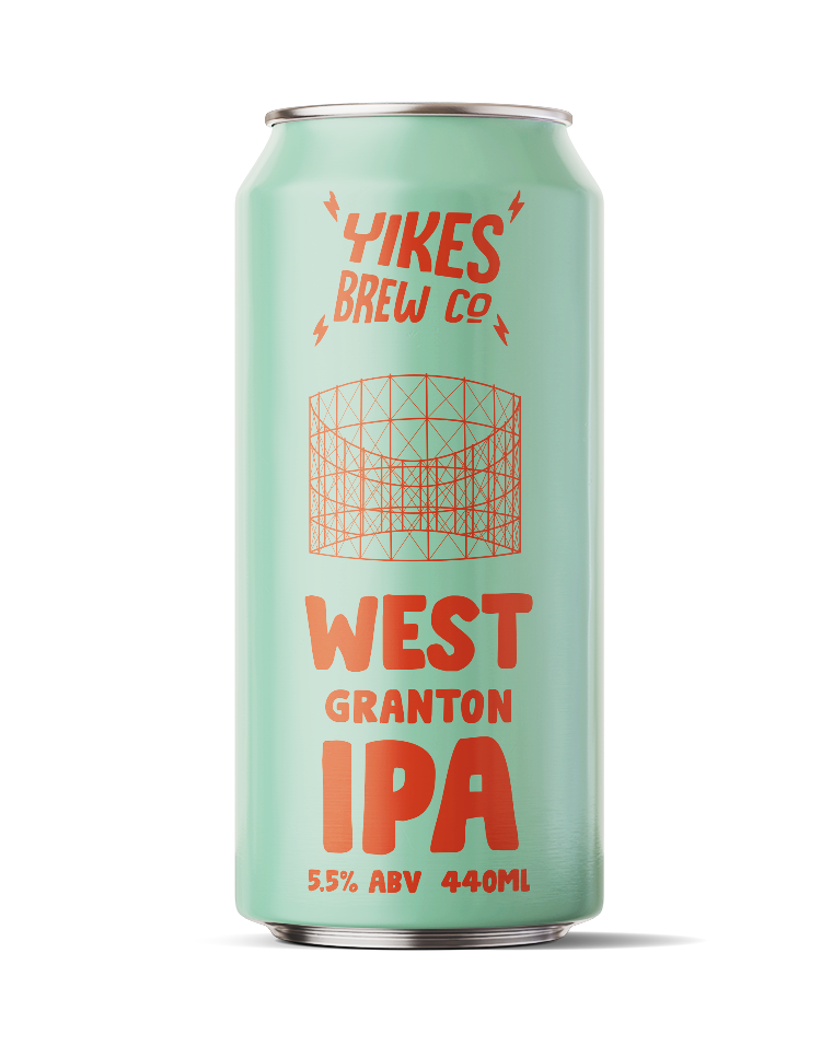 A can of Yikes West Granton IPA